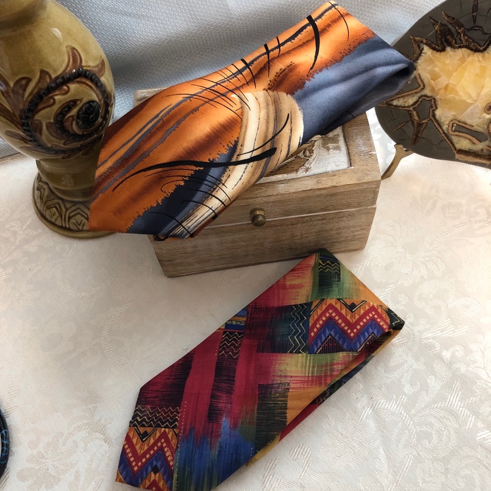 Men’s Silk Ties Set of Two